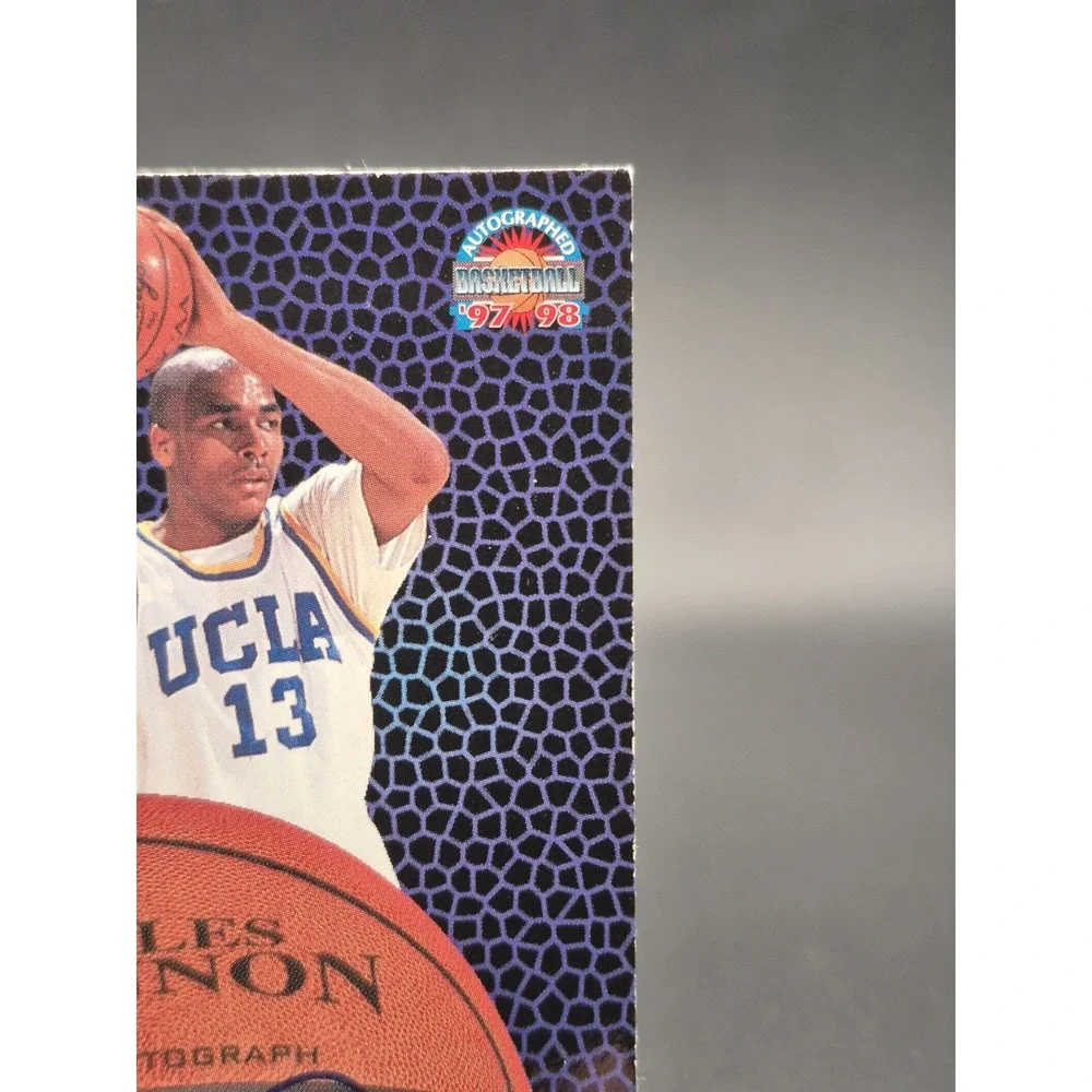 1997 Score Board Charles O'Bannon UCLA Basketball Autograph Rookie Card